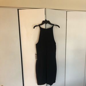 Express LBD with asymmetrical hem